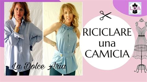 Come Trasformare Una Camicia Shirt Refashion Youtube