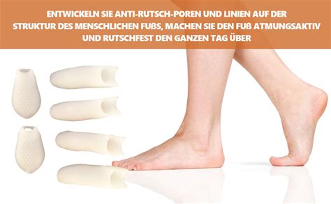 Zehenspreizer Kleiner Zeh Zehenstrecker Silikon Pinky Toe Separatoren