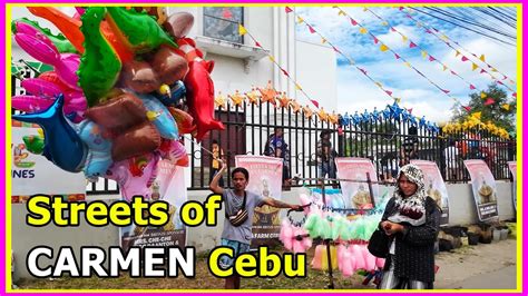 Sinulog Sa Carmen Festival Street Walking Tour Youtube