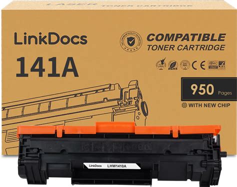 Amazon.com: LinkDocs 141A Toner Cartridge Replacement for HP 141A ...