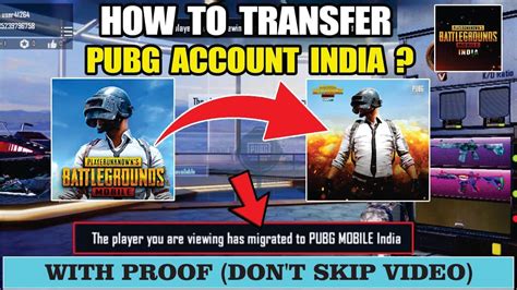 HOW TO TRANSFER YOUR DATA FROM PUBG MOBILE GLOBAL TO BATTLEGROUND