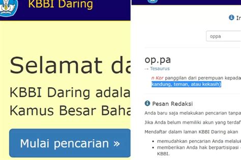 Penambahan Kata Baru Di Kbbi Ada Kata Anjir Dan Oppa Indozone News