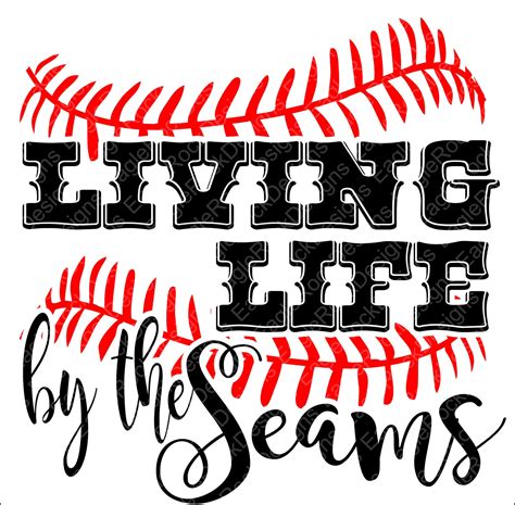 Living Life By The Seams Svg Dxf Eps Png Cut File For Cameo