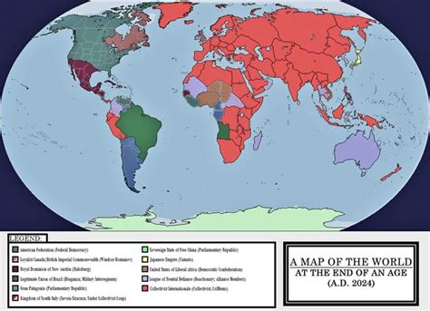 Map Of World Countries 2024 - Emelia Morganica