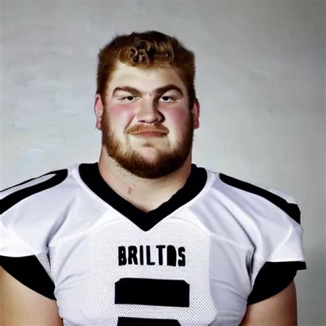 Headshot Of A Football Player On A White Backdrop Stable Diffusion