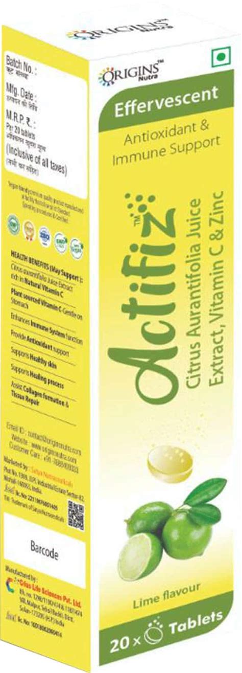 Buy ORIGINS NUTRA ACTIFIZ CITRUS AURANTIFOLIA FRUIT EXTRACT 20 TABLETS ...