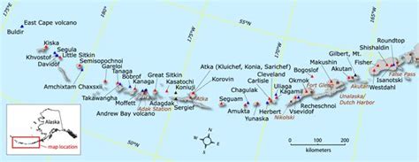 Aleutian Islands Map