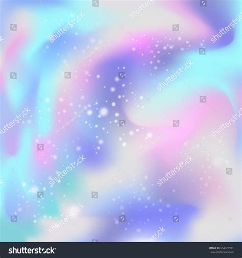 Unicorn Color Gradient Vector Universe Backdrop Stock Vector (Royalty ...