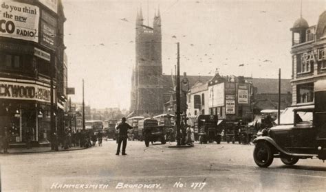 7 Pics Hammersmith Broadway 1920s Whitechapel High Street Wwii