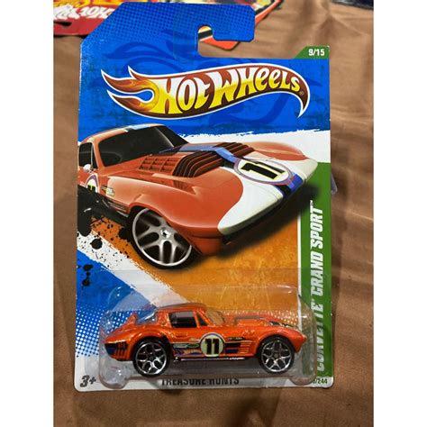 Hot Wheels Treasure Hunt Corvette Grand Sport Shopee Malaysia