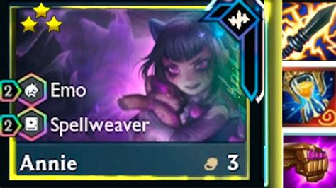 ⭐⭐⭐3 Star Annie And Vex Emo Tft Set 10 Pbe Youtube