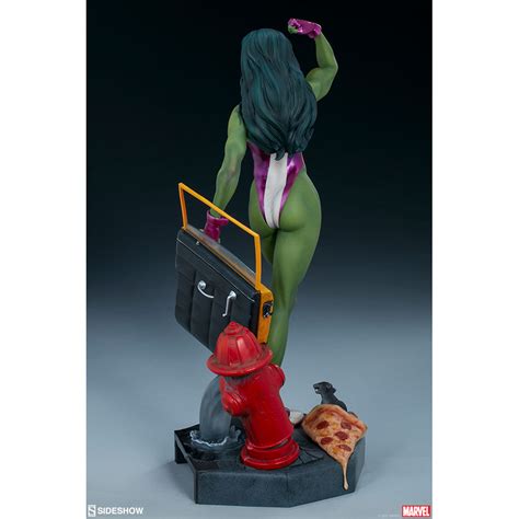 She Hulk Adi Granov Artist Series Statue Sideshow Collectibles