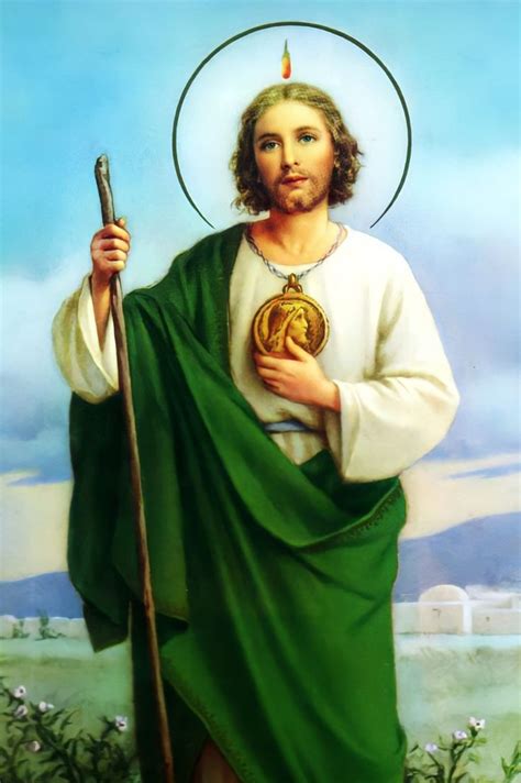 St Jude Thaddeus Jude The Apostle X Picture Jesus Christ Artwork