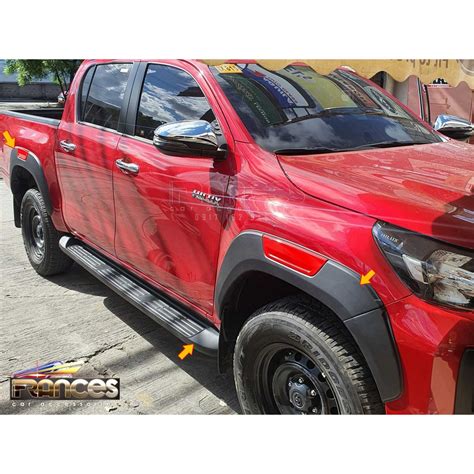 Hilux Revo G Conquest Slim Fender Flare Thailand Made Matte