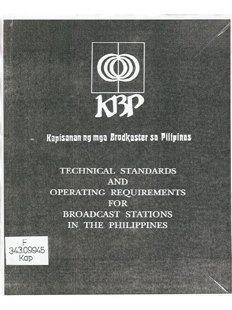 Tv Broadcast Stations In The Philippines Pdf