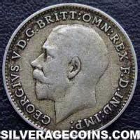 George V British Silver Threepence Type Silveragecoins