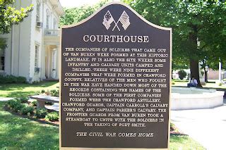 Arkansas in the Civil War: Crawford County Courthouse - A Civil War ...