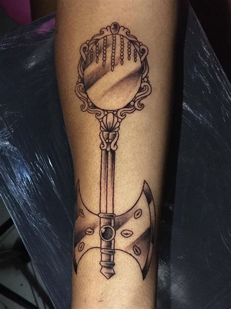 Espelho De Oxum Tatuagem - Tattoo espelho de Oxum e machado de Xango | Tatuagem, Tatuagens retro ...