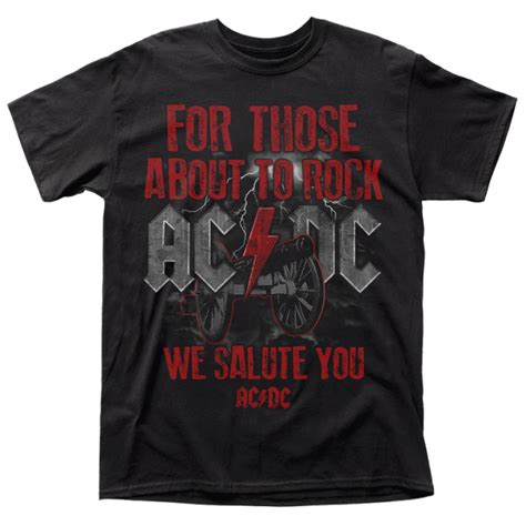 Ac Dc We Salute You Polera Poleras A Un Click