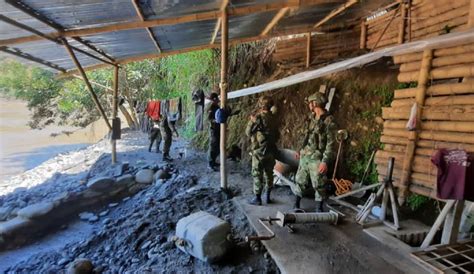 Minería ilegal afecta el medio ambiente de Caldas En Neira capturan