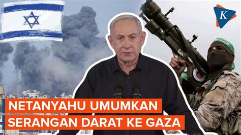 PM Israel Umumkan Akan Lancarkan Serangan Darat Ke Gaza Tapi Rahasiakan