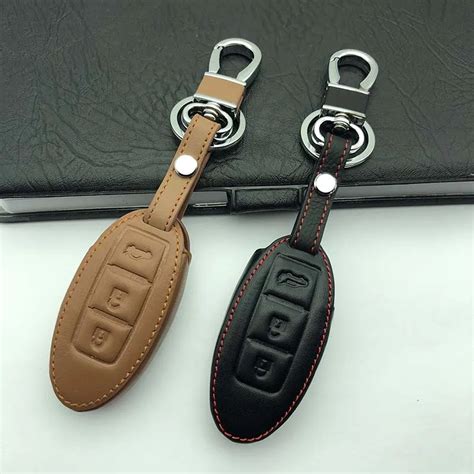 Aliexpress Buy Leather Car Key Covers Case For Nissan Qashqai