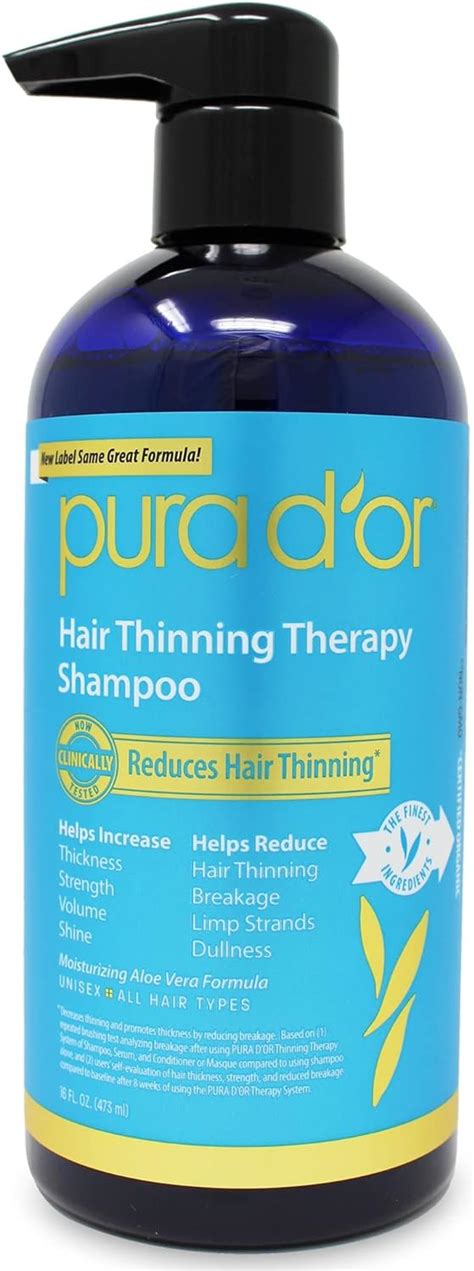 Pura Dor Hair Loss Prevention Therapy Premium Organic Argan Oil