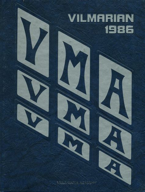 1986 yearbook from Villa Maria Academy from Buffalo, New York for sale