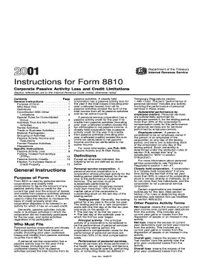 Fillable Online Instructions For Form Corporate Passive