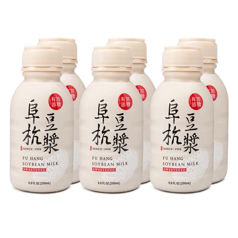 Fu Hang Soy Milk Original Flavor 6 Pack 290 ml ミリリットル 6 本 Weee