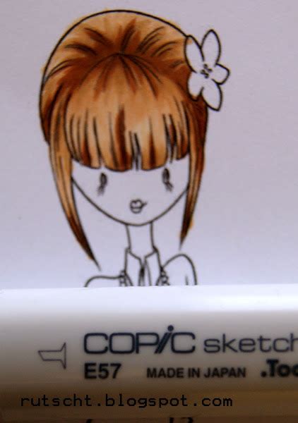 Tutorial Rotuladores Copic Con Nuevos Sellos Digitales Manualidades