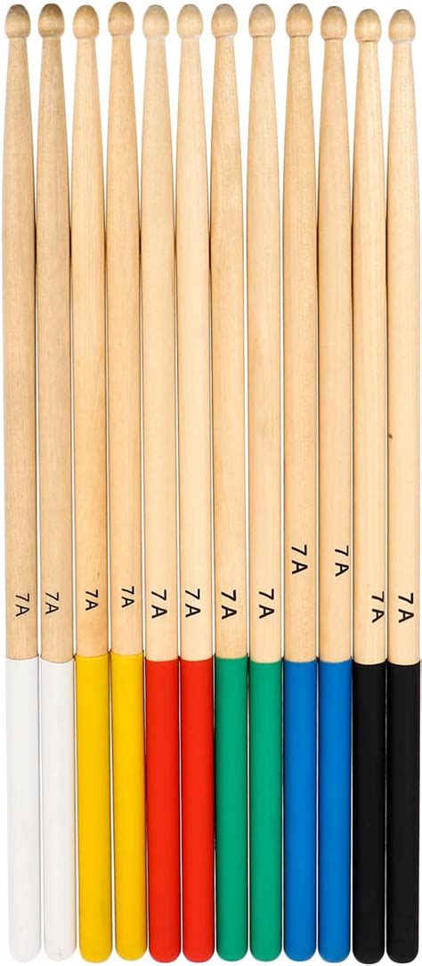 Aopoy Paar Trommelst Cke A Klassische Ahornholz Drumsticks