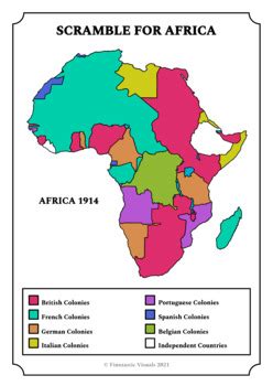 Imperialism In Africa Map