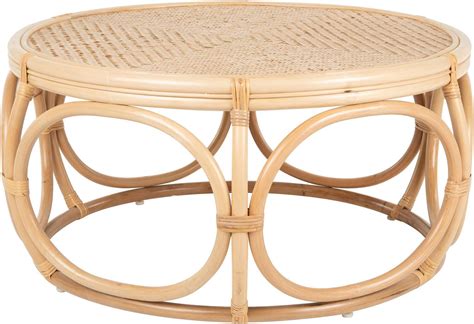 Amazon Npd Furniture And More Iris Rattan Round Coffee Table