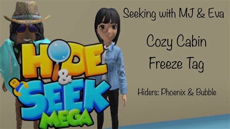 Roblox Mega Hide Seek Seeker Round No 16 Cozy Cabin Freeze Tag