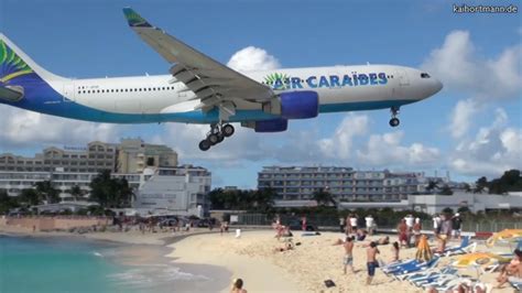 Planespotting Sxm St Maarten Maho Beach Princess Juliana Airport