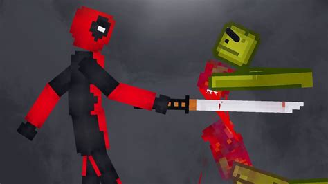 Deadpool Vs Melon Playground In People Playground Youtube