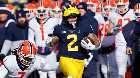 Michigan Vs Indiana Odds Spread Line College Football Picks