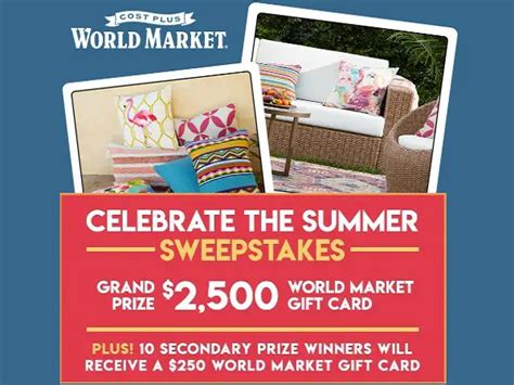 Valpak Celebrate The Summer Sweepstakes SweepstakeBible