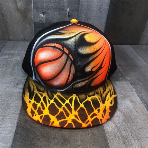 Airbrush Basketball Etsy