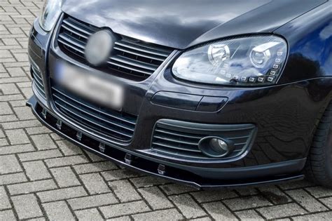 Front Splitter V2 For Volkswagen Golf 5 Gti Gt Dejavucarseu