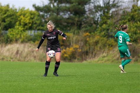 Womens National League Game Galway Wfc Vs Peamount United Editorial Photography Image Of