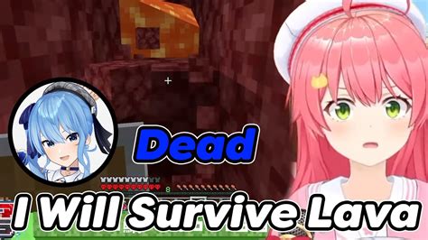 Sakura Miko Promises To Survive Hardcore Minecraft Can She Do It