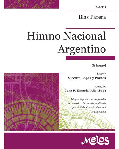 Argentinian National Anthem Sheet Music by Blas Parera | nkoda | Free 7 ...