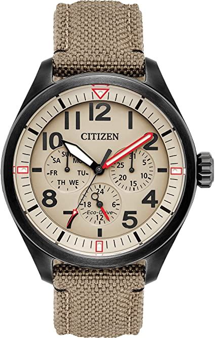 Amazon Citizen Men S Eco Drive Weekender Garrison Field Watch In