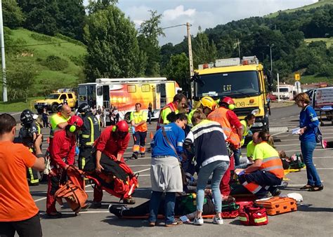 COPE Ribadesella 98 3 fm SIMULACRO DE UN INCIDENTE CON MÚLTIPLES