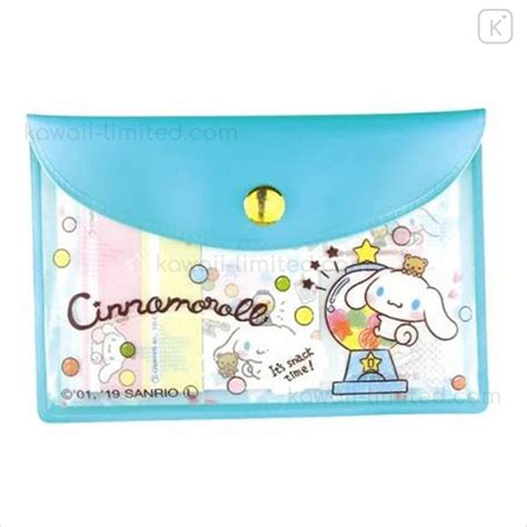 Japan Sanrio Sticky Notes With Case Cinnamoroll Kawaii Limited