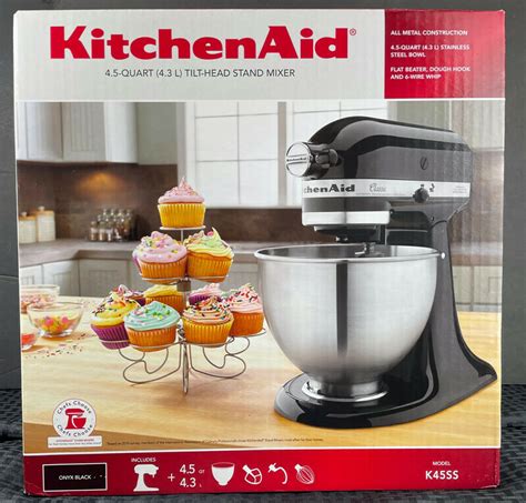 KitchenAid K45SS Classic 250 Watt 4 1 2 Quart Stand Mixer USA Pawn