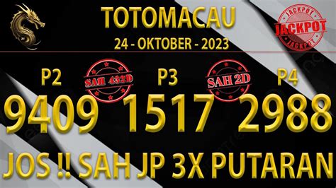 Prediksi Macau Hari Ini Oktober Prediksi Totomacau Hari