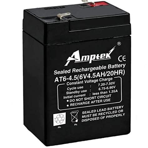 6v 45ah Rechargeable Lead Acid Battery Srk Electronics